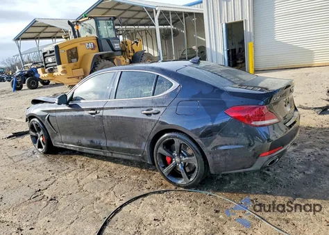 2021 Genesis G70 Prestige z USA, uszkodzony, nr VIN KMTG34LE3MU074095